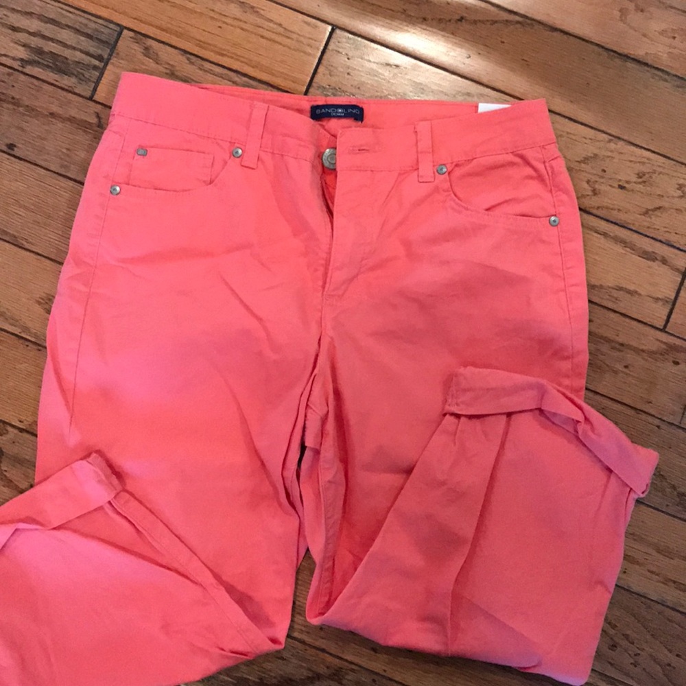 Bandalino Coral Color Capri 5 pockets